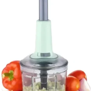 Push-Style Manual Food Chopper – Large-Capacity Vegetable Cutter for Effortless Kitchen Prep