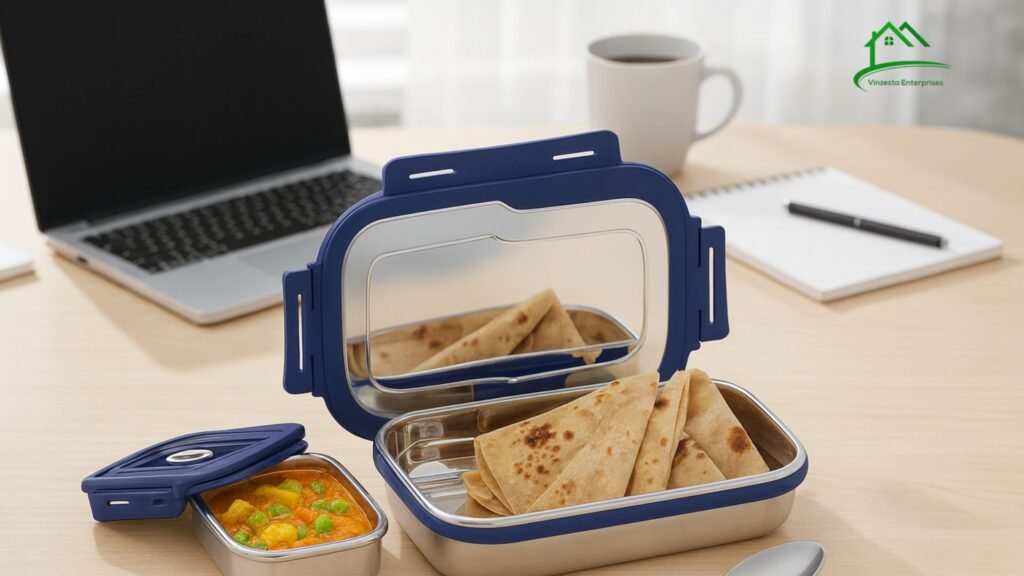 The Health Benefits of Using a Stainless Steel Airtight Lunch Box with Mini Container