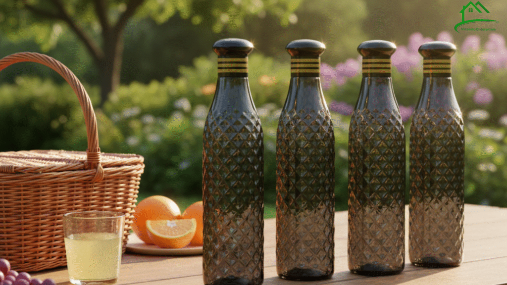 Why a Diamond-Cut Plastic Water Bottle Is the Best Travel Companion