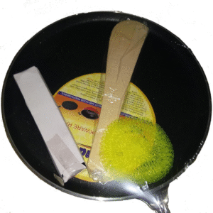 Non-Stick Tawa – 31 cm Flat Aluminium Pan with Durable Coating (Blue)