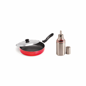 Non-Stick Frying Pan with 500 ml Oil Dropper – Durable Cookware for Everyday Use