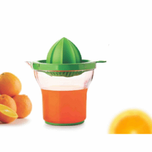 Manual Citrus Juicer – Lemon, Orange & Fruit Hand Squeezer with Multi-Size Reamers & 360 ml Measuring Cup
