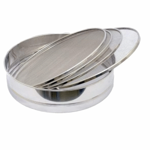 Stainless Steel Aata Channi for Kitchen – Flour Sieve & Strainer for Atta, Spices & Baking Needs (Silver)