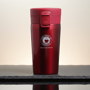 Insulated Coffee Travel Mug – 500 ml Stainless Steel Double-Wall Tumbler with Leak-Proof Lid