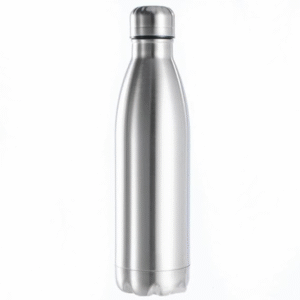 Vinzesta 1000ml Stainless Steel Insulated Water Bottle | 24 Hours Hot & Cold | Leakproof Thermosteel Flask (Silver)