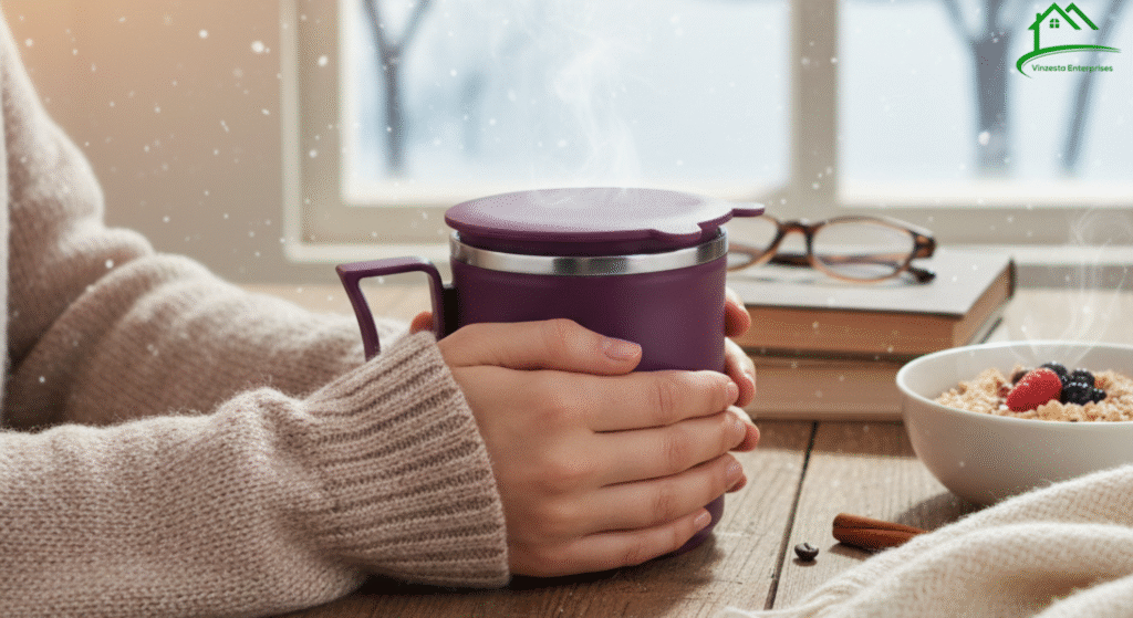 Double Wall Coffee Mug: A Winter Essential to Keep Your Drinks Hot Longer