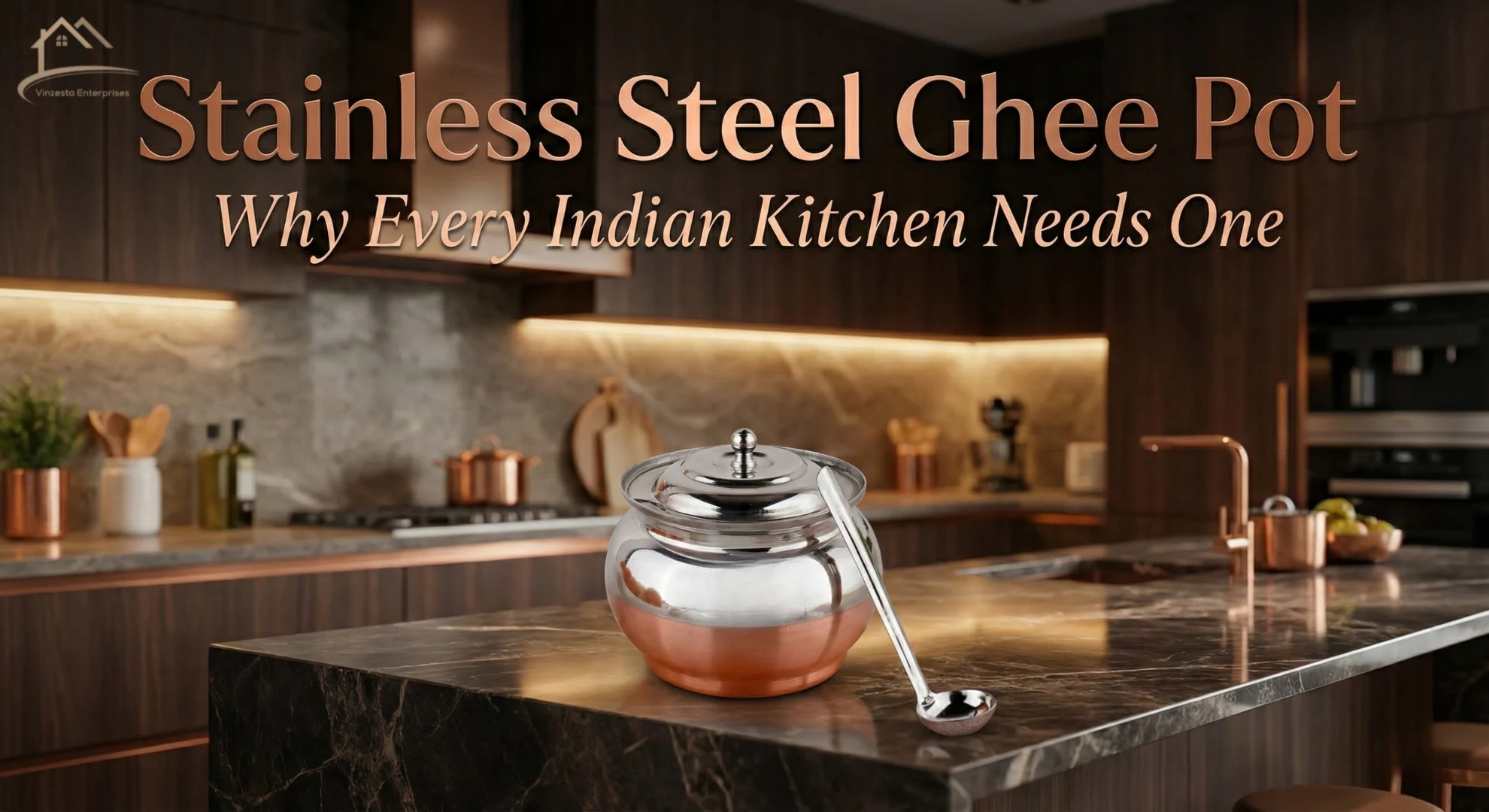Stainless Steel Ghee Pot: Why Every Indian Kitchen Needs One