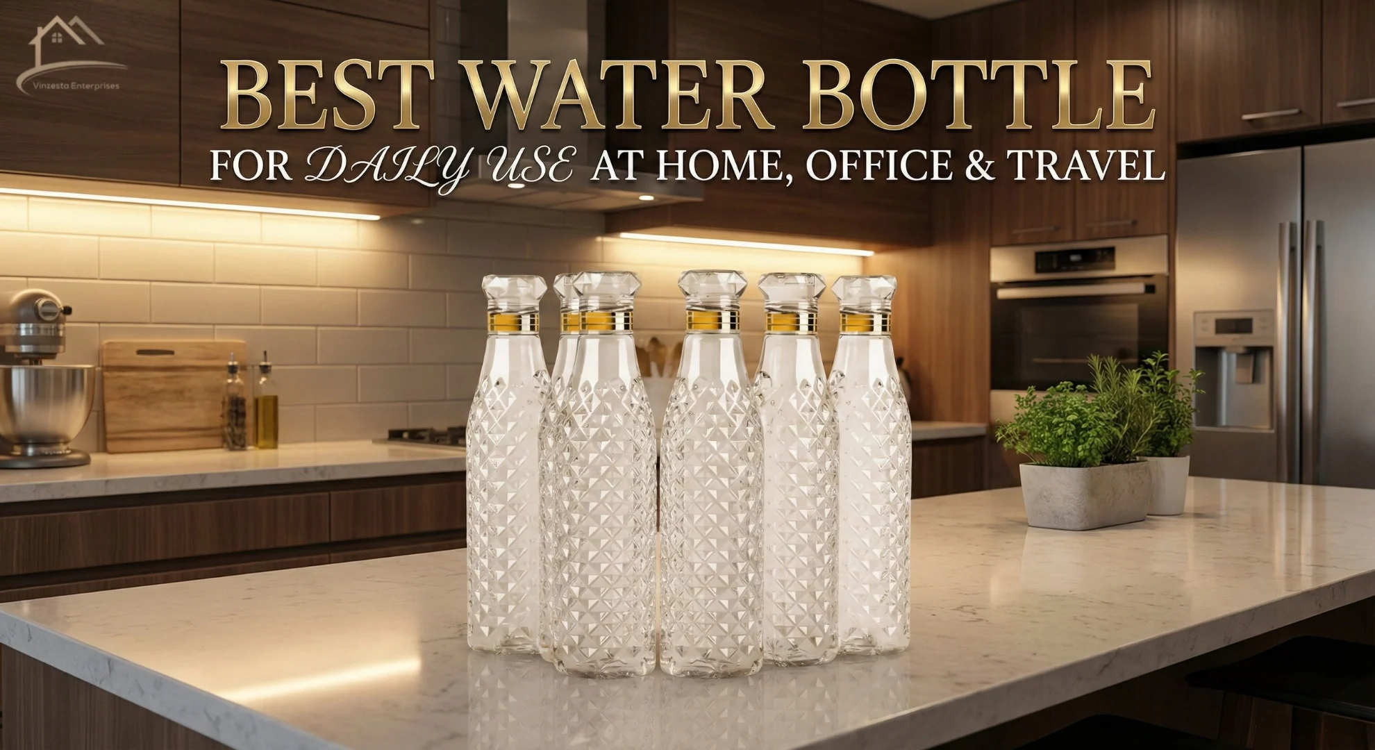 Best Water Bottle for Daily Use at Home, Office & Travel