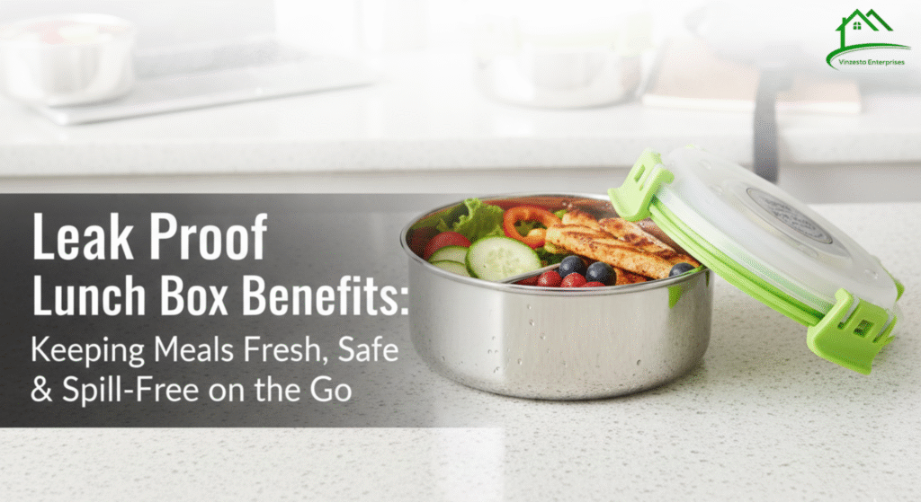 Leak Proof Lunch Box Benefits: Keeping Meals Fresh, Safe & Spill-Free on the Go