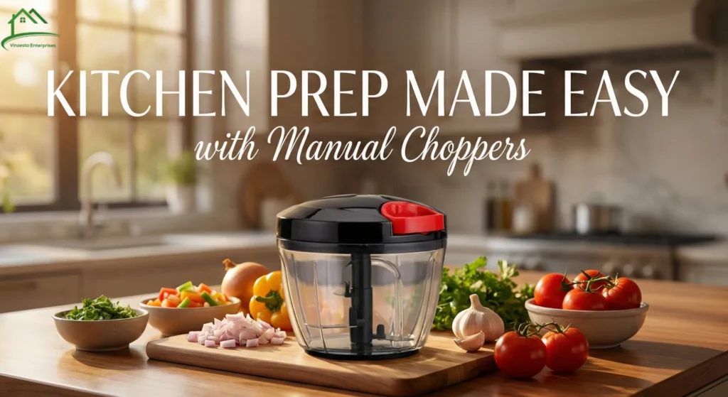 Kitchen Prep Made Easy with Manual Choppers