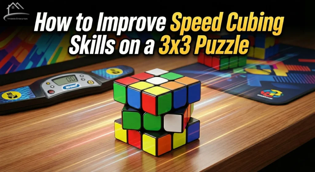 How to Improve Speed Cubing Skills on a 3x3 Puzzle