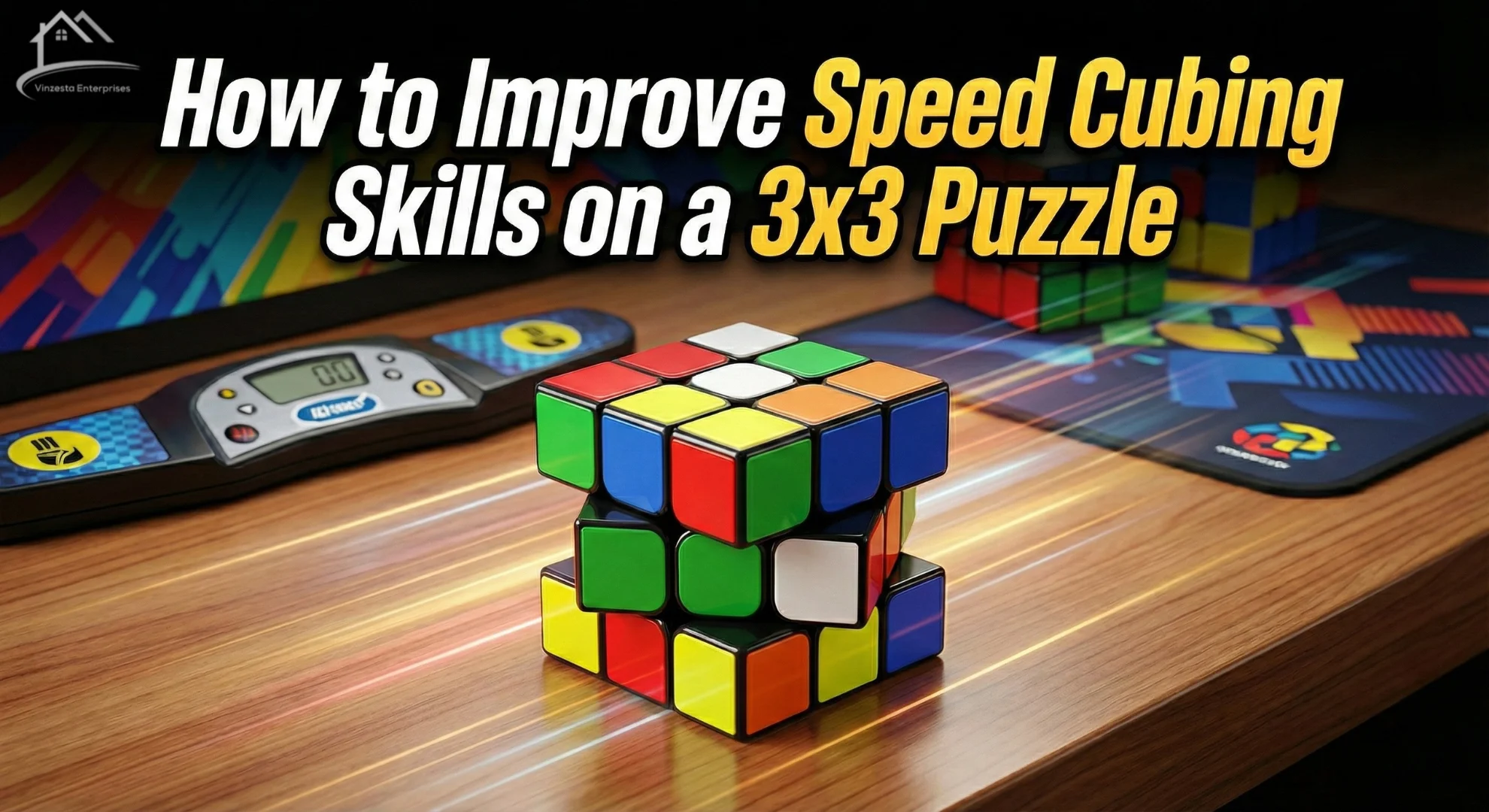 How to Improve Speed Cubing Skills on a 3x3 Puzzle