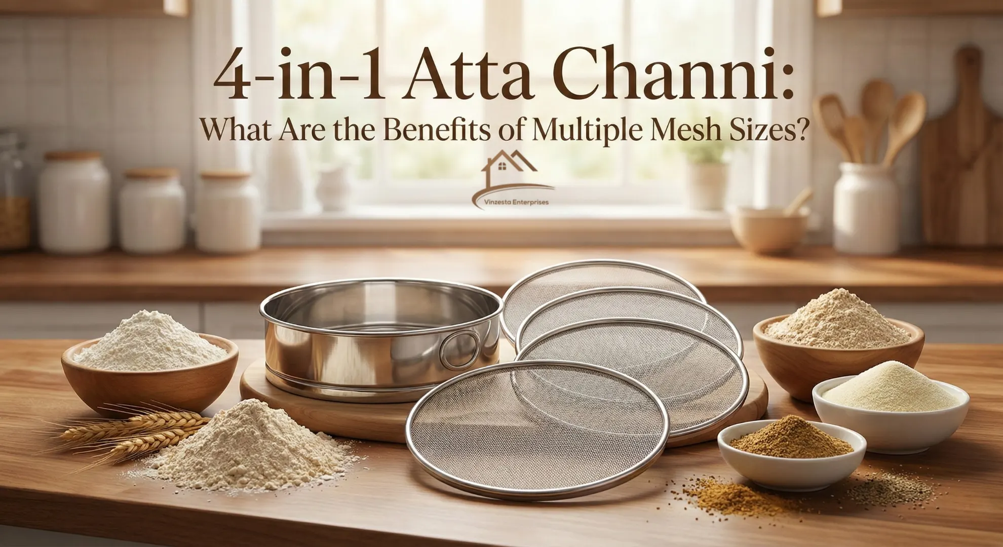 4-in-1 Atta Channi: What Are the Benefits of Multiple Mesh Sizes?