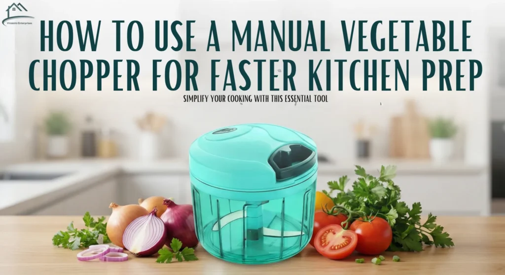 How to Use a Manual Vegetable Chopper for Faster Kitchen Prep