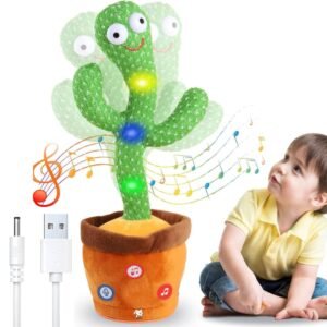 Dancing Cactus Toy Talking Singing with Voice Recording