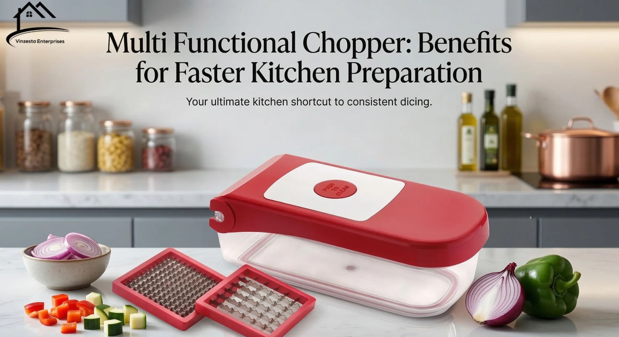 Multi Functional Chopper: Benefits for Faster Kitchen Preparation