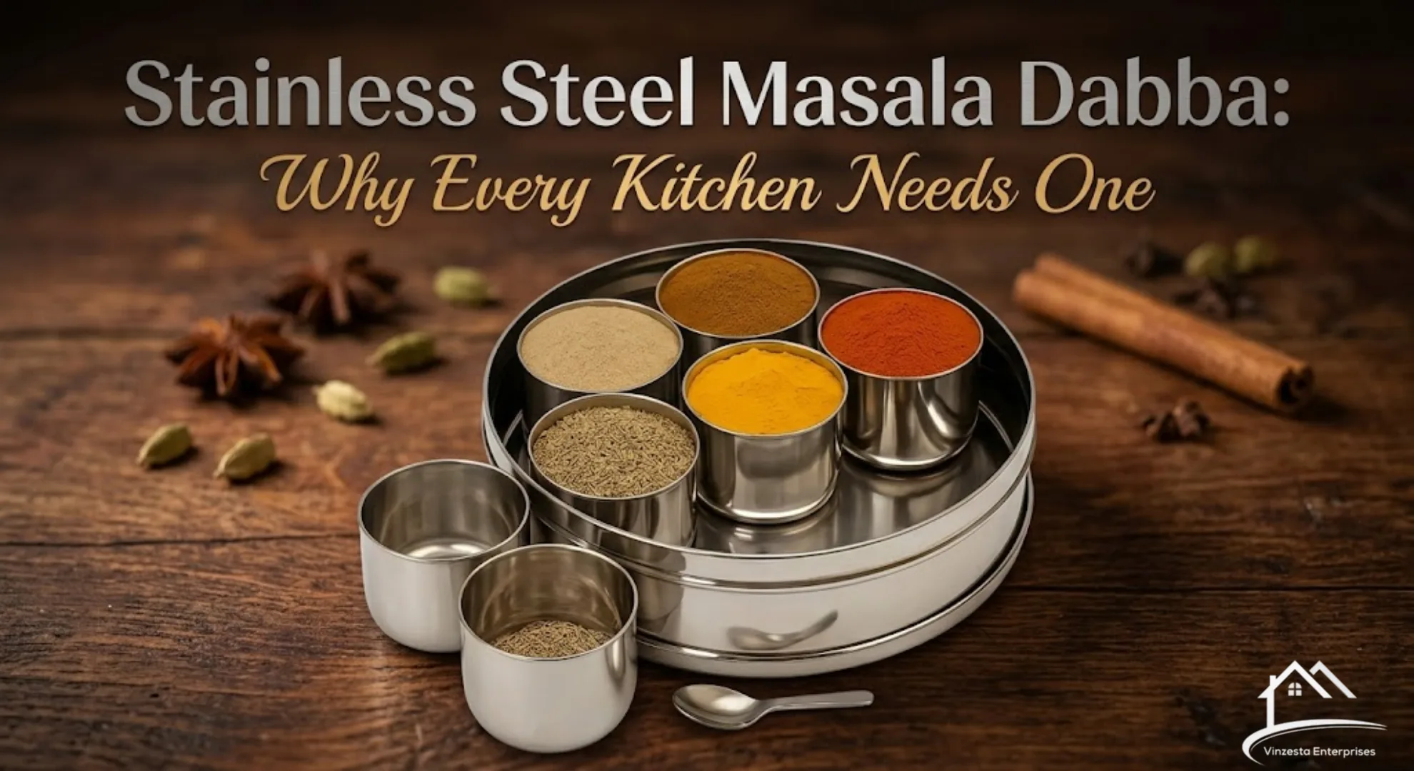 Stainless Steel Masala Dabba: Why Every Kitchen Needs One