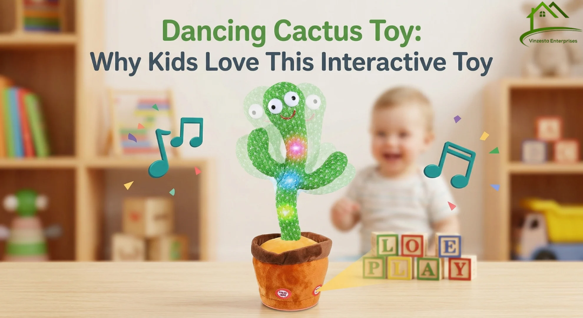 Dancing Cactus Toy: Why Kids Love This Interactive Toy